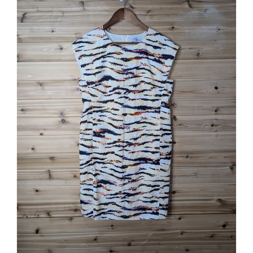 MM LaFleur Dress Womens 6 Multicolor Maaza 2.0 Dress Airy Cotton Mojave Print